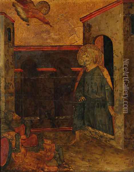 The Liberation of Saint Peter Oil Painting - Andrea Di Bartolo