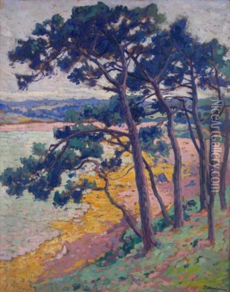 Le Baie De Launay Bretagne Oil Painting - Paul Madeline