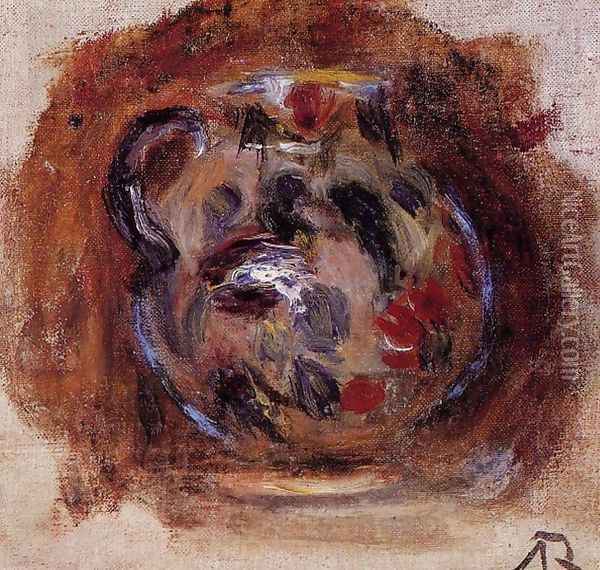 Earthenware Jug Oil Painting - Pierre Auguste Renoir