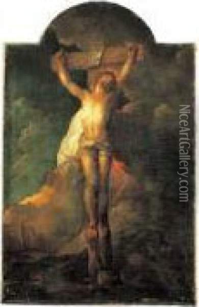 Crucifixion Oil Painting - Charles de Lafosse