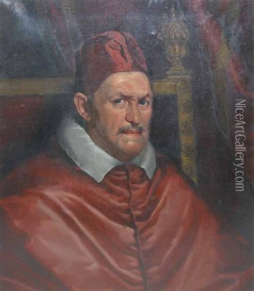 Pope Innocent X Oil Painting - Gordon Coutts