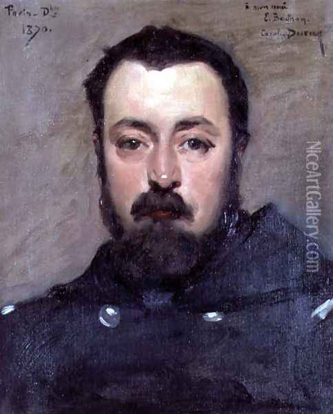 Portrait of M. Berthon, 1870 Oil Painting - Carolus (Charles Auguste Emile) Duran