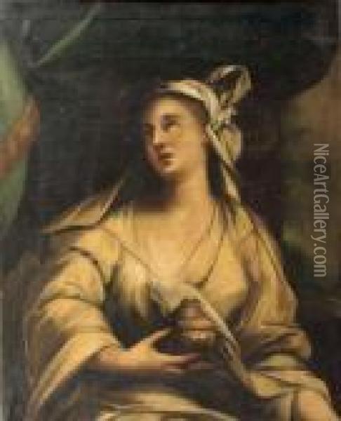 The Penitent Mary Magdalene Oil Painting - Luca Giordano
