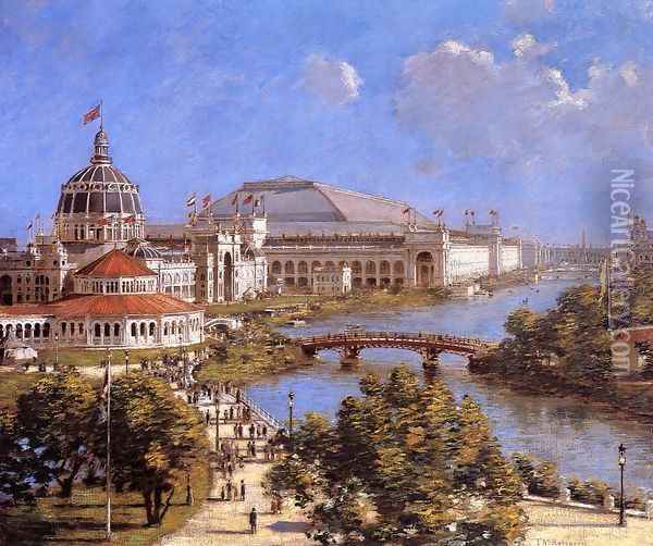 World's Columbian Exposition Oil Painting - Theodore Robinson