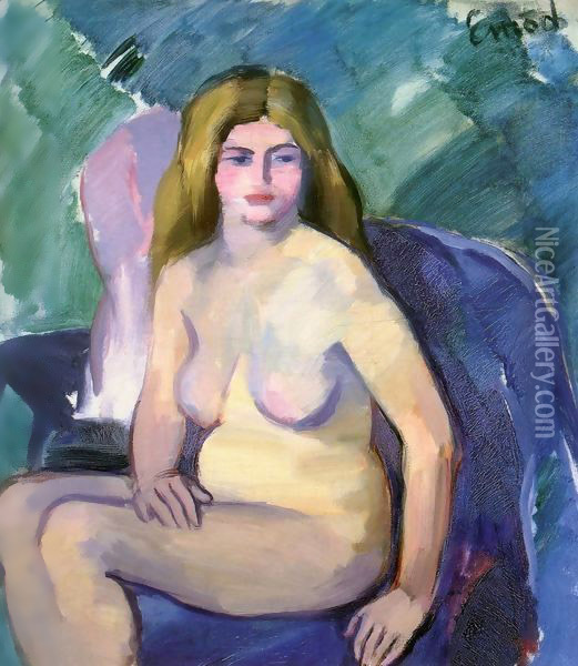 Nude Oil Painting - Attila Sassy