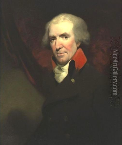 Portrait Of A Gentleman 2 Oil Painting - John Hoppner