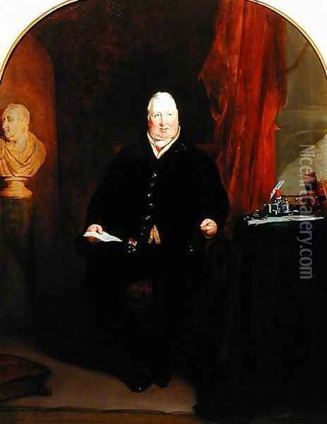 Portrait of Lord Panmure Oil Painting - John Phillip