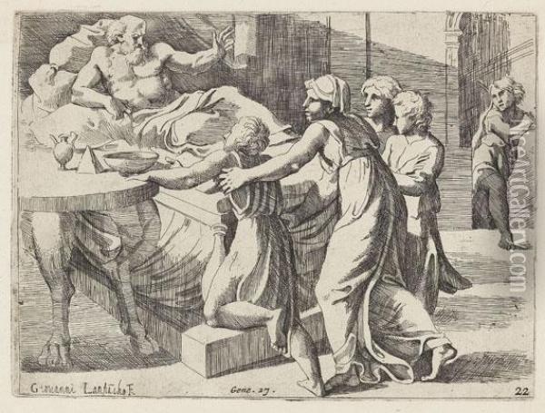 Historia Del Testamento Vecchio Oil Painting - Sisto Badalocchio