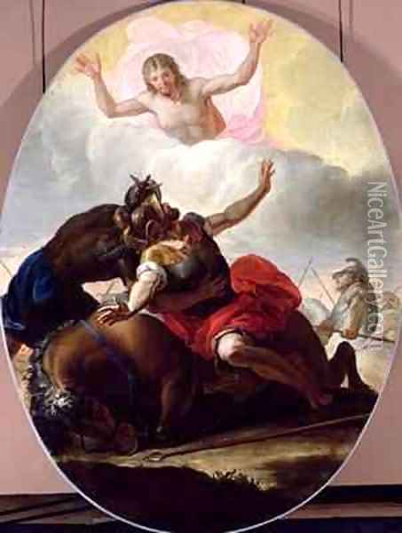 The Conversion of St Paul Oil Painting - Ambroise Crozat