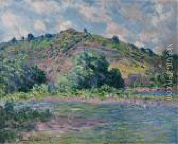 Bords De La Seine A Port-villez Oil Painting - Claude Oscar Monet