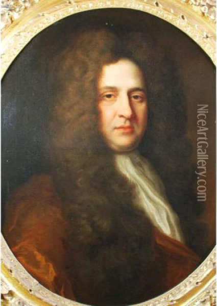 Portrait Of William Oil Painting - Sir Godfrey Kneller