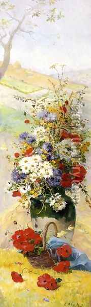 The Four Seasons: Summer Oil Painting - Eugene Henri Cauchois