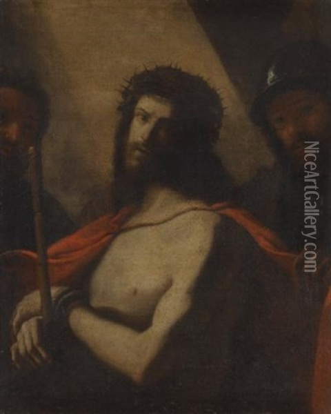 Christ Crowned With Thorns Oil Painting - Mattia Preti
