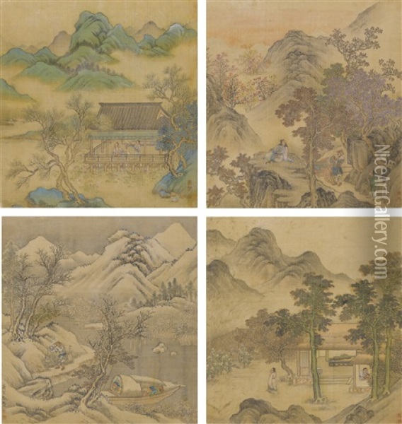Scenery Of The Seasons Oil Painting -  Shangrui
