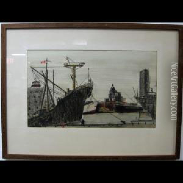 Toronto Waterfront Oil Painting - Edward William Payton