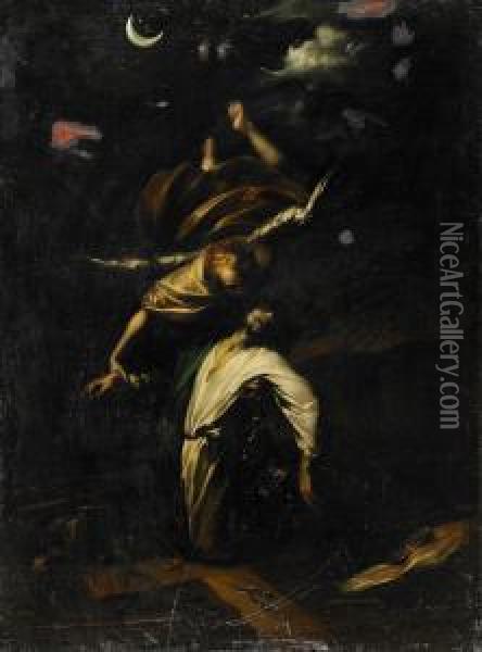 Cristo Nell'orto Di Getsemani Oil Painting - Francesco del Cairo