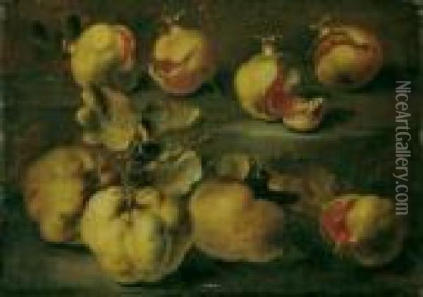 Zugeschrieben Oil Painting - Abraham Brueghel