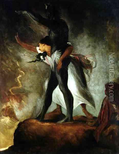 The Negro Avenged Oil Painting - Johann Henry Fuseli