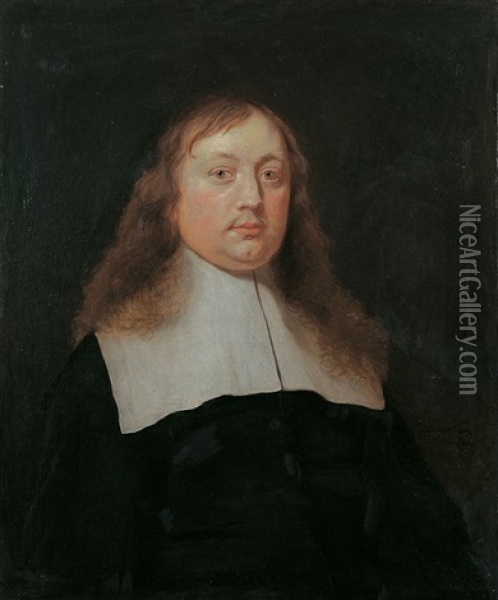 Bildnis Eines Jungen Mannes Oil Painting - Pieter van Anraedt