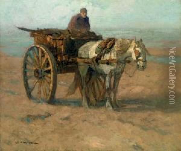 The Shellfisher Oil Painting - William Frederick Ritschel