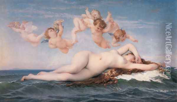 The Birth of Venus 1863 Oil Painting - Alexandre Cabanel