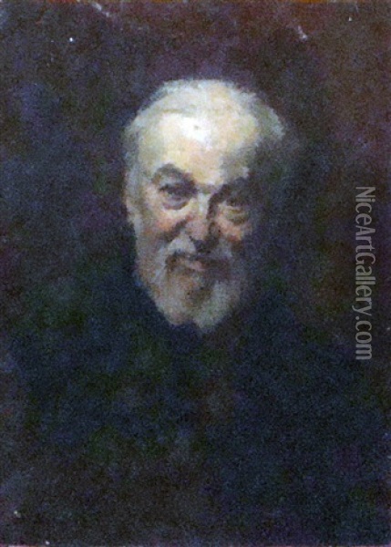 Portrait D'homme En Buste Oil Painting - Ferdinand Victor Leon Roybet