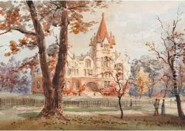 Victoria College Oil Painting - Henry Martin
