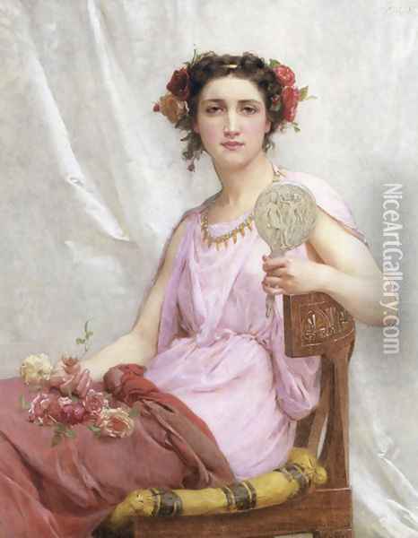 Vanity Oil Painting - Guillaume Seignac