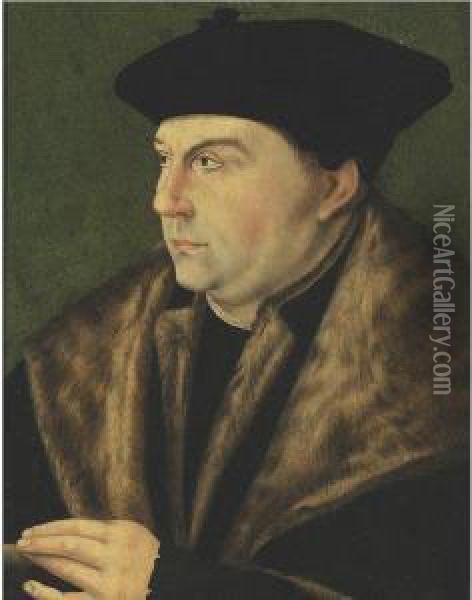 Portrait Of Thomas Cromwell Oil Painting - Hans Holbein the Younger