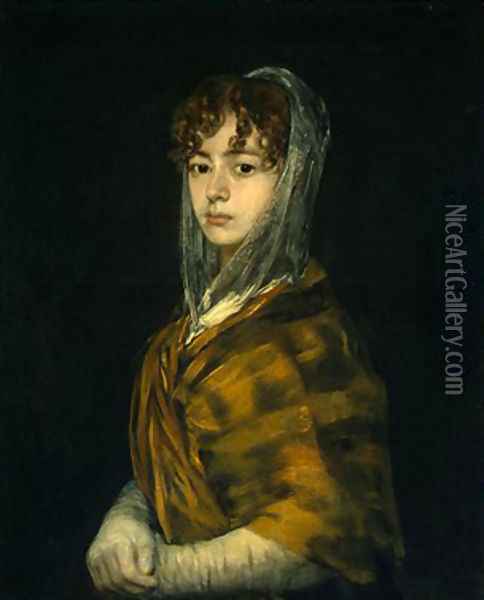 Senora Sabasa Garcia Oil Painting - Francisco De Goya y Lucientes