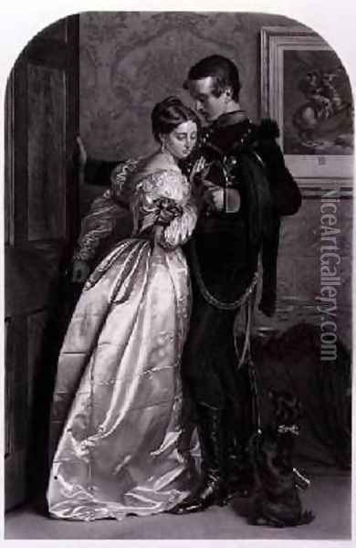 The Black Brunswicker Oil Painting - Sir John Everett Millais