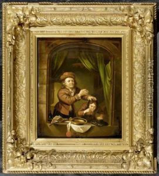 The Dentist Oil Painting - David The Younger Teniers