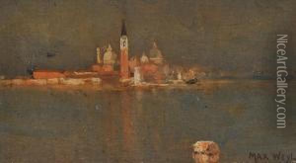Venice Oil Painting - Max Weyl