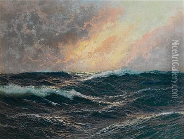Seascape Oil Painting - Nikolai Nikanorovich Dubovskoy