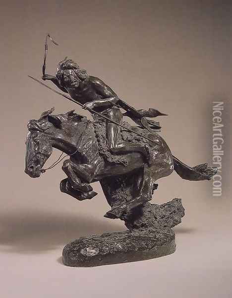 The Cheyenne I Oil Painting - Frederic Remington