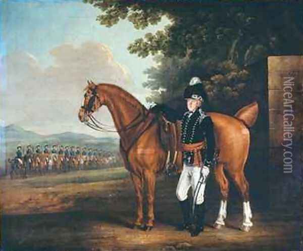 Colonel Thomas Cooper Everitt Oil Painting - Thomas Gooch