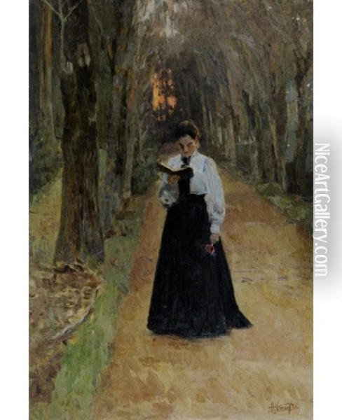 At The Dawn Oil Painting - Mikhail Vasilievich Nesterov
