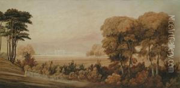 The Royal Military Academy, Woolwich Oil Painting - William Turner