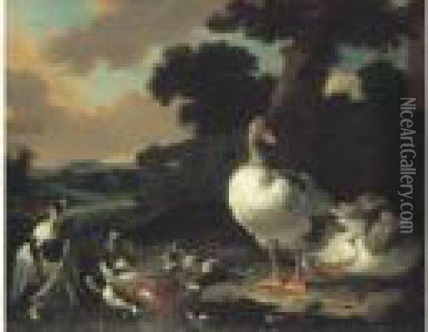 Peter Oil Painting - Pieter III Casteels