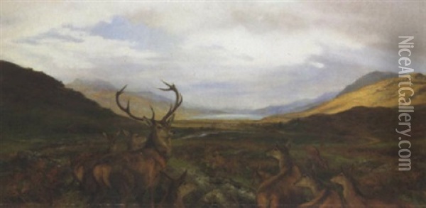 Glen Docherty Oil Painting - Henry William Banks Davis