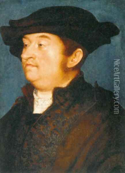 Portrait of a Man Oil Painting - Hans, The Elder Holbein