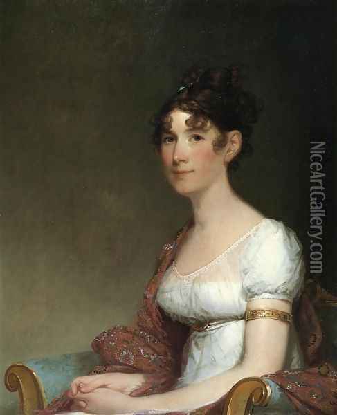 Mrs. Harrison Gray Otis Oil Painting - Gilbert Stuart