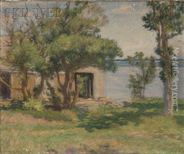 A Breezy Day Oil Painting - Ernest Lee