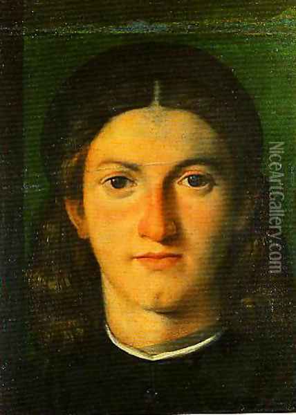Portrait of a Young Man Oil Painting - Johann-Nepomuk Ender