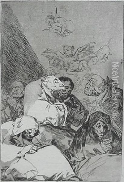 Babarroxa Oil Painting - Francisco De Goya y Lucientes