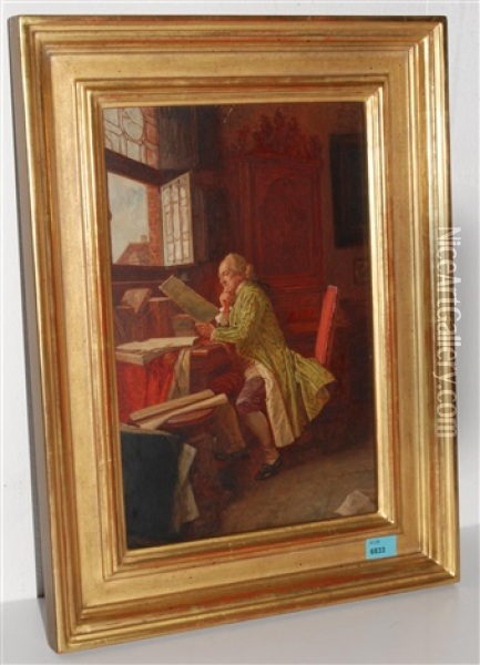 Lowith, Wilhelm Oil Painting - Wilhelm Loewith
