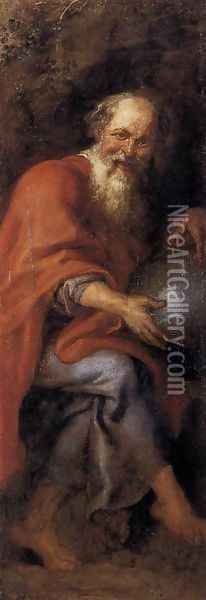 Democritus 1603 Oil Painting - Peter Paul Rubens