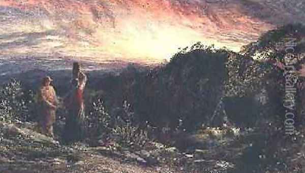 The Dawn of Life Oil Painting - Samuel Palmer