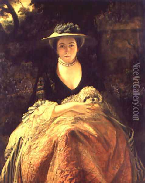 Miss Nelly O'Brien Oil Painting - Sir Joshua Reynolds