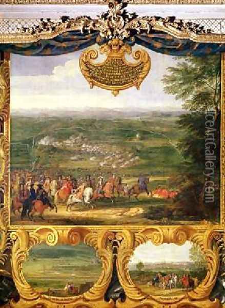 The Battle of Nordlingen 4 Oil Painting - Sauveur Le Conte